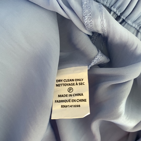 🛑SOLD🛑 Ramy Brook Peggy Paperbag Shorts Blue Size Large - Picture 7 of 7